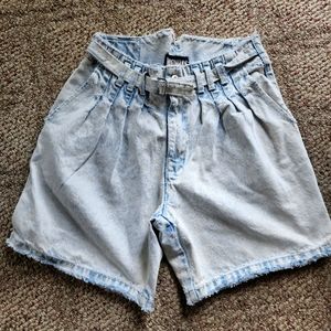 80's vintage UnionBay acid wash shorts Size 31